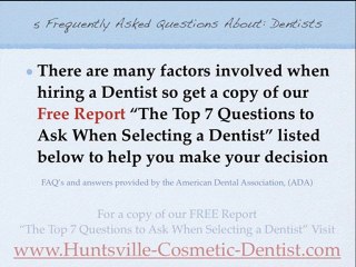 Top 7 Things to know before you choose a cosmetic Dentist