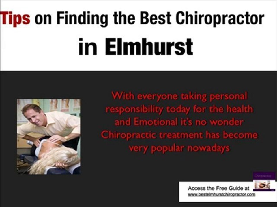 What are the Benefits of Chiropractic? Elmhurst Chiropracti