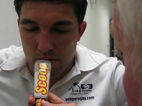 Rugby - Réaction de Yoann Boulanger après St Etienne - USB