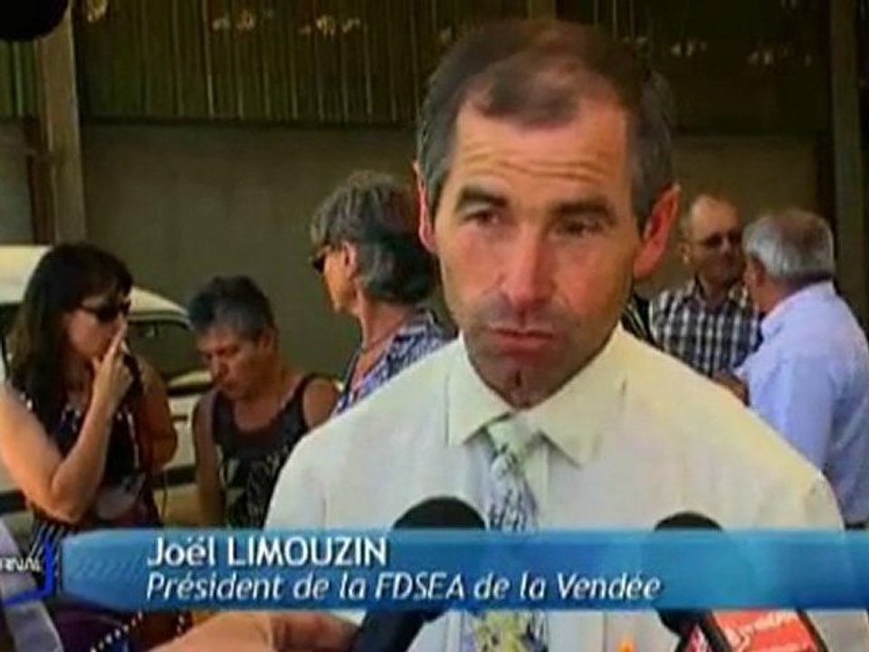 Agriculteurs sinistrés : Visite du Ministre