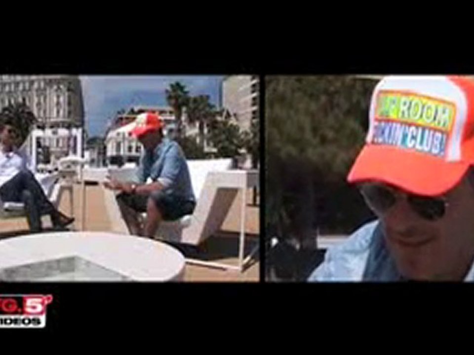JEAN-ROCH EN INTERVIEW A CANNES POUR RADIO FG