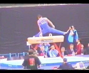 Gymnastics - 2002 World Championships- Pommel-Alexandersson