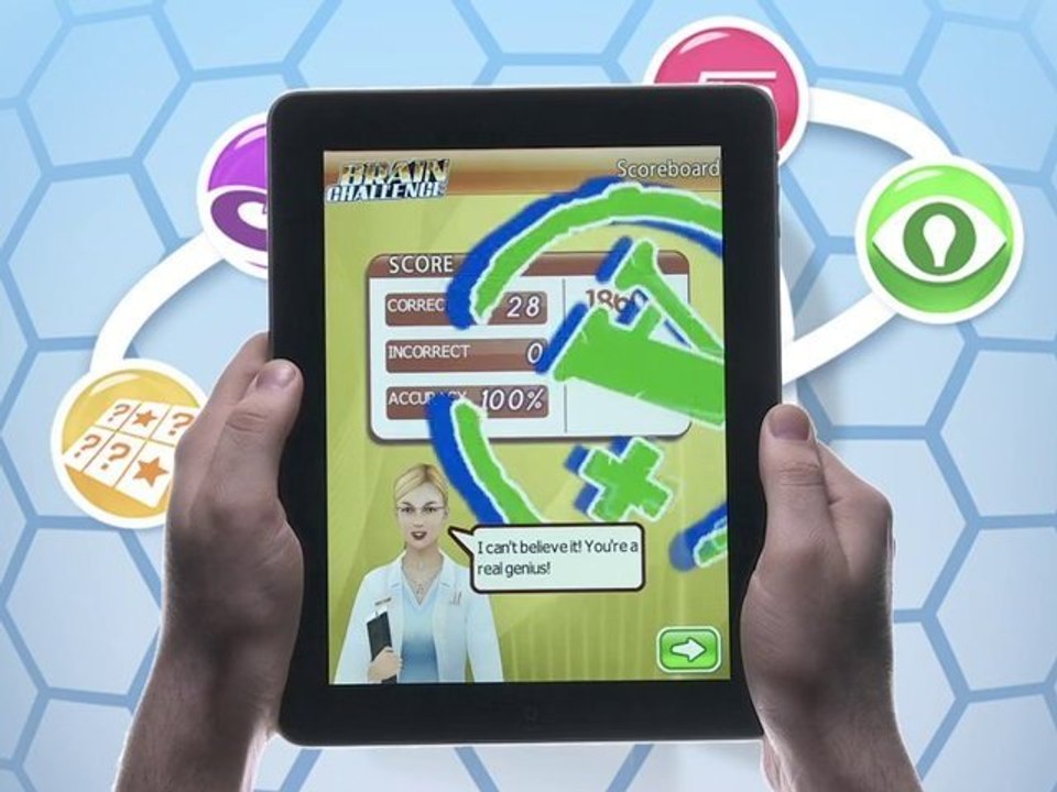 Cerebral Challenge HD (trailer) - Jeu iPad Gameloft