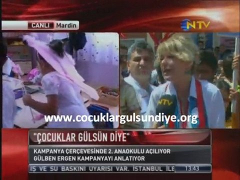Çocuklar Gülsün Diye - Mardin Duruca Anaokulu Açılışı