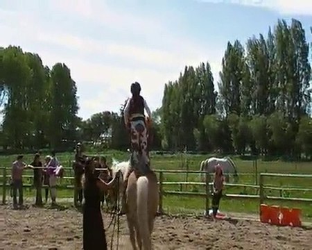 Voltige fête du cheval