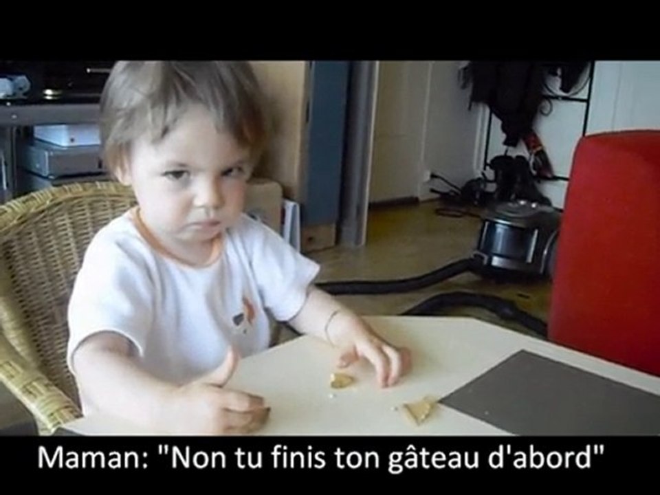 Aaron déjà comédien