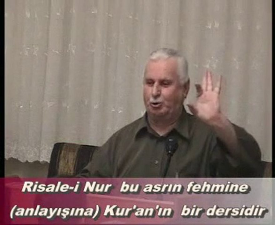 Risale-i nur bu asrın fehmine Kur'anın bir dersidir