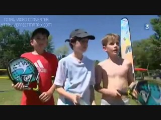 Animation Beach Tennis - TC Bischwiller - 5 juin 2010 - Fr3