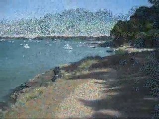 Le golfe du Morbihan au Logeo, presqu'île de Rhuys.