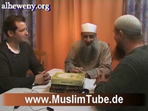 إسلام ألماني نصراني علي يد الشيخ أبو إسحاق الحويني