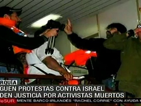 Continúan protestas en Turquía contra ataque israelí a la