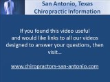 San Antonio Chiropractic; Chiropractors, what kind of train