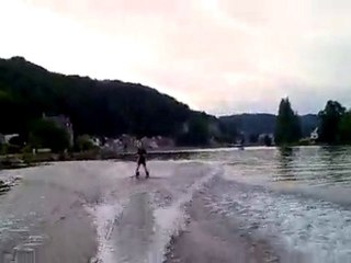 1ère Sortie SKI NAUTIQUE  Gaetan !