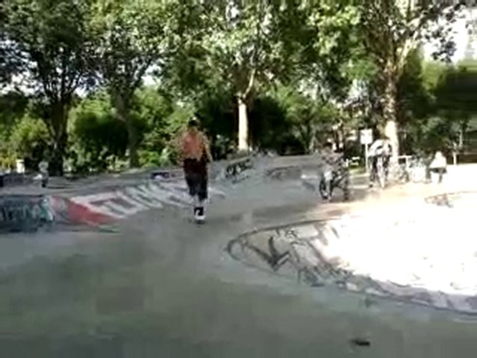 front flip 180°