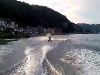 1ère Sortie SKI NAUTIQUE  Gaetan    2     !