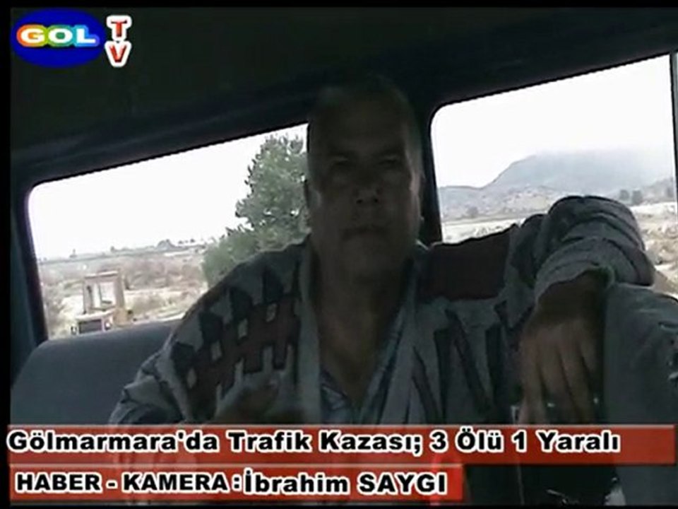 Golmarmara'da Kaza; 3 ölü 1 yaralı