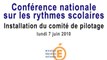 Conférence nationale sur les rythmes scolaires - Luc Chatel