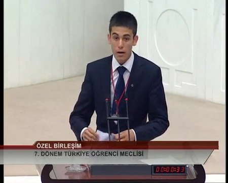 Bolat SARI - Isparta İl Öğrenci Meclisi Başkanı T.B.M.M.