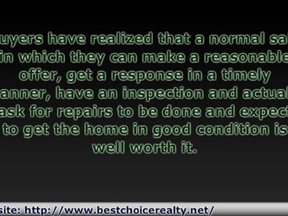 Competing With Short Sales and Bank Owned Properties