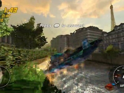 Hydro Thunder Hurricane - Piste Paris Sewers