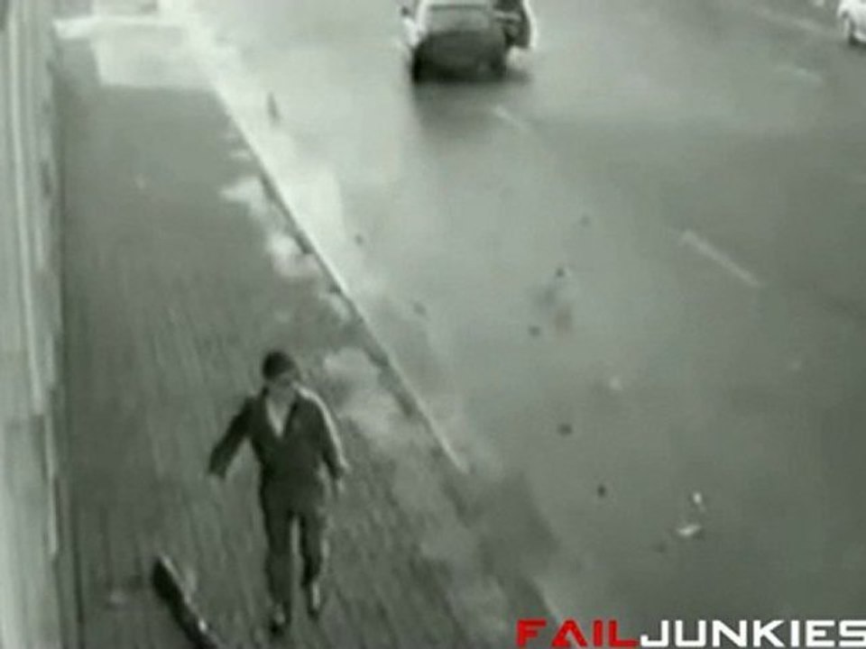 Sidewalk Driving Fail