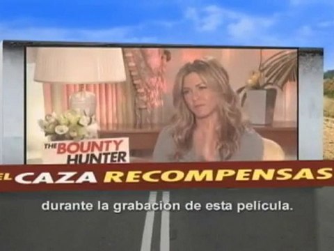 Jennifer Aniston - The Bounty Hunter interview - Spanish