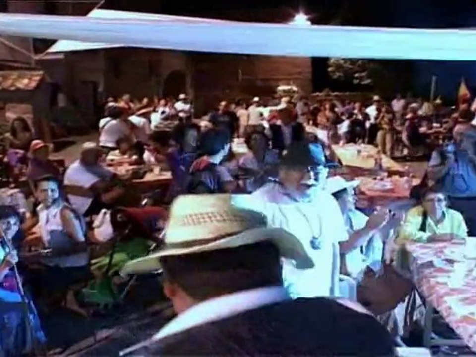 Campamento peregrino arriero 2009 de Assis a Roma