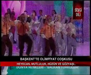 Ankara Arenada Türkçe Olimpiyat coşkusu