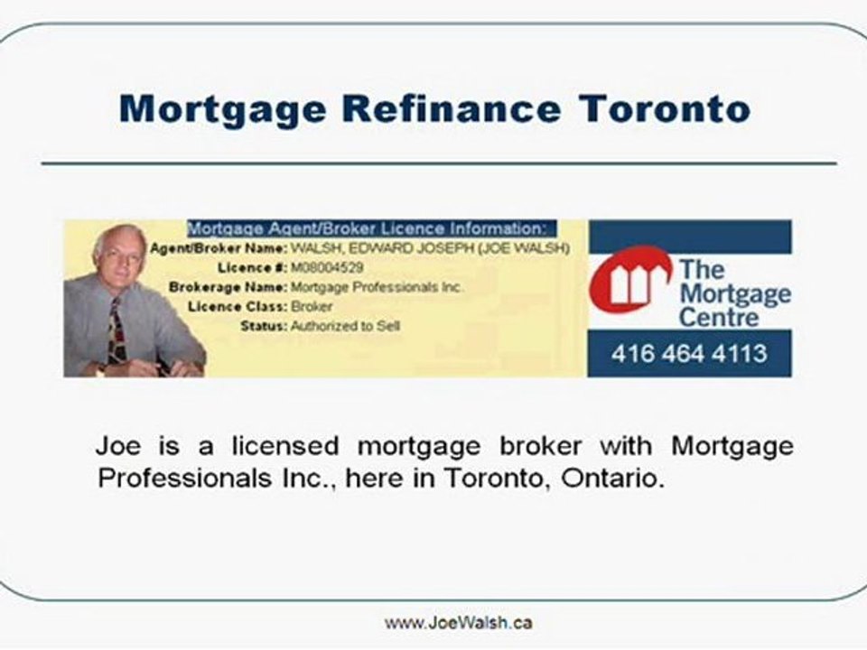 Toronto Mortgage Refinance | Refinance Mortgage Toronto