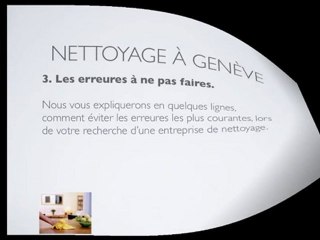 Entreprise nettoyage geneve