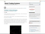 Stock trading systems resources and information.