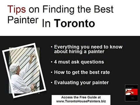 toronto house painter,toronto painter,painters in toronto