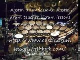 Austin drum lessons, Austin drum teacher, Drum lessons in Au