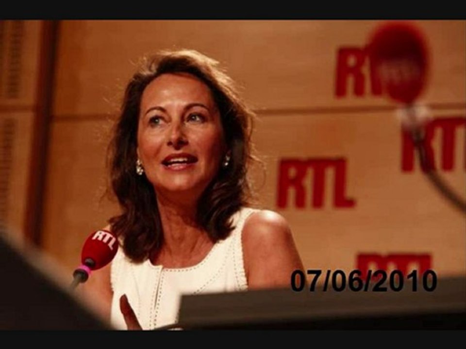 Ségolène Royal sur RTL - 07/06/2010
