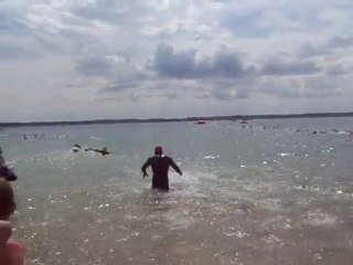 Triathlon lusigny Sortie à l'australienne