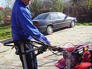 Motocultor HONDA F560 cu lama de buldozer