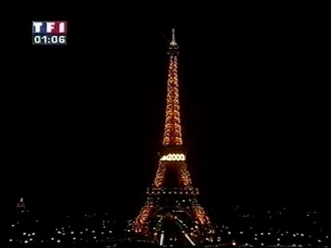 Premier Page De Publicité de l’année 01h06 Janvier 2000 TF1