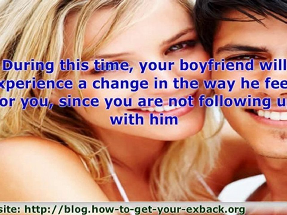 How to get my ex boyfriend back?