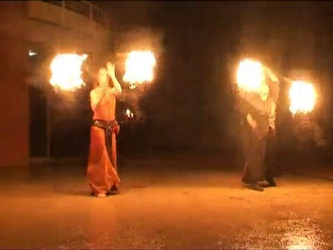 Arche en sel - Spectacle feu et fééries