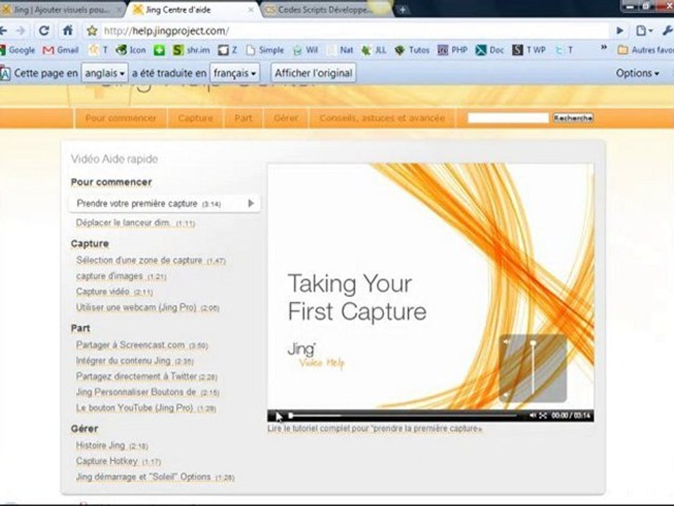 Présentation de Jing projet pour vos captures image et vidéo