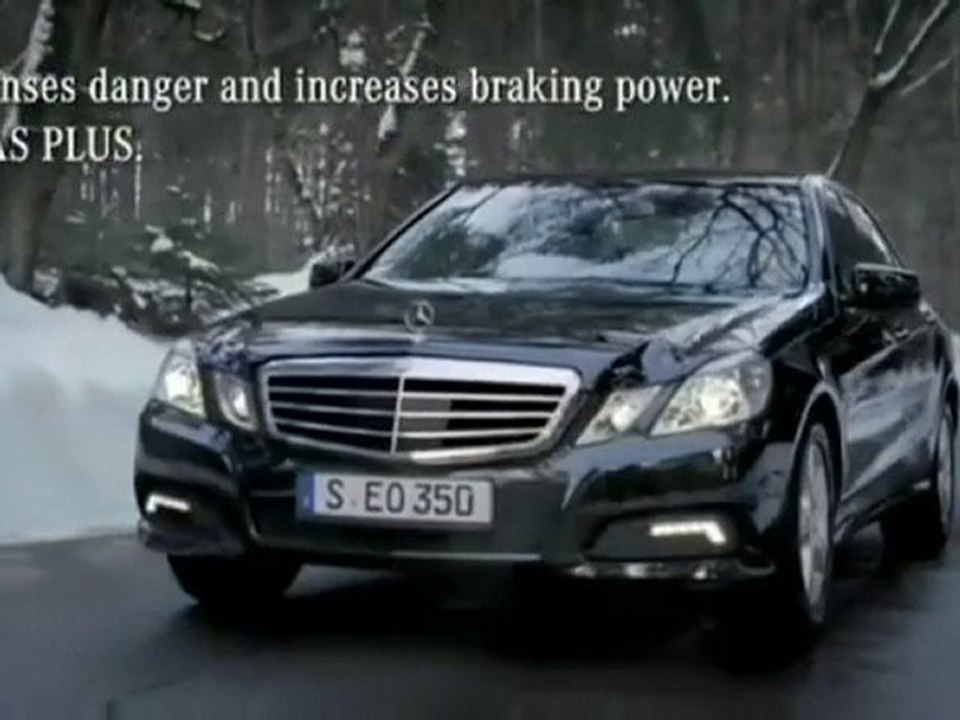 VW Boss in Mercedes E Class commercial