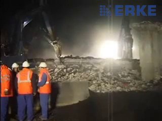 Erke Dış Ticaret Ltd.,Mantovanibenne CR35 Bridge Demolition