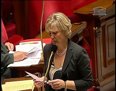 Gisèle Biémouret: question sur l'EHPAD de Condom.