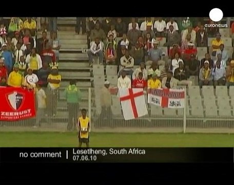 South Africa World Cup England friendly - no comment