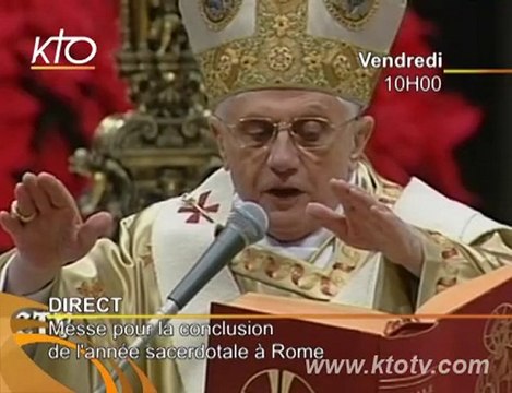 Messe de clôture de l'année sacerdotale