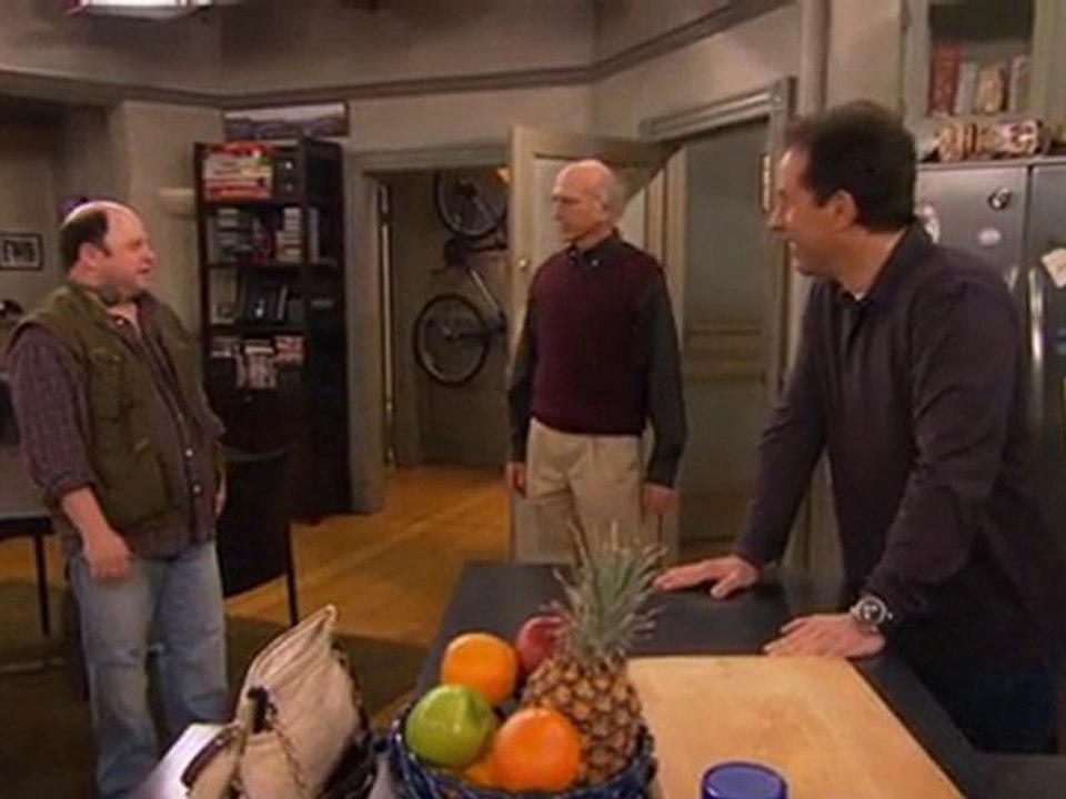 Jason Alexander teaches Larry David how to play George Costanza