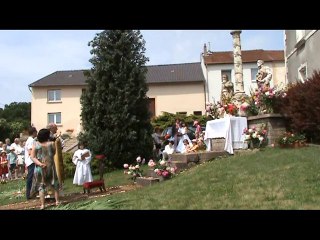 Procession de la Fête-Dieu à Gomelange