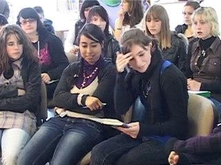 Rencontre d'auteur au collège mai 2010