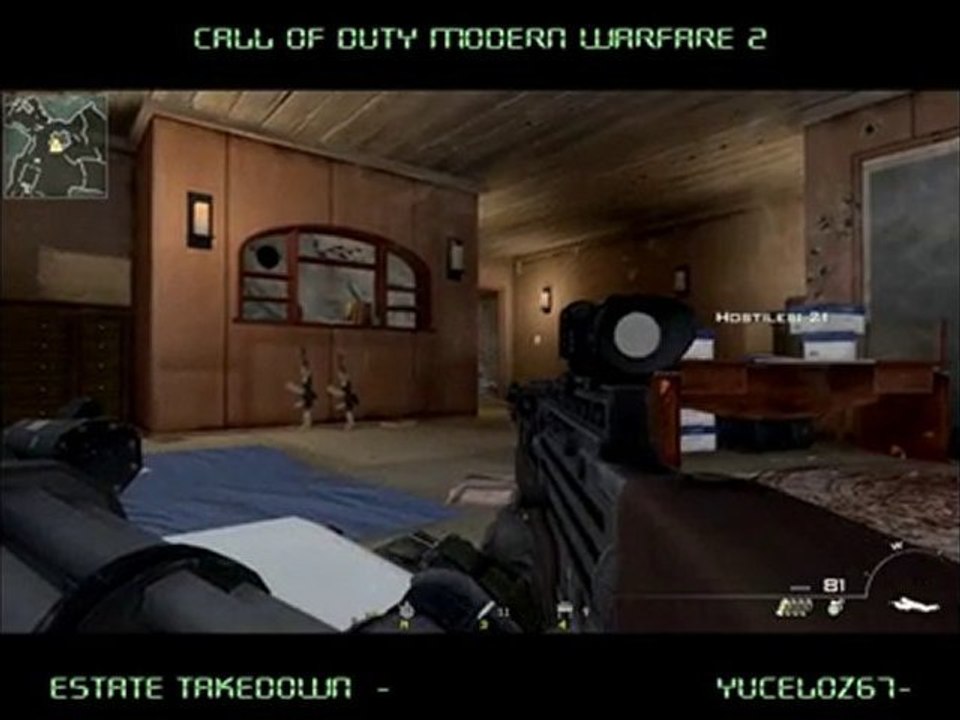 Call of duty modern warfare 2 estate takedown