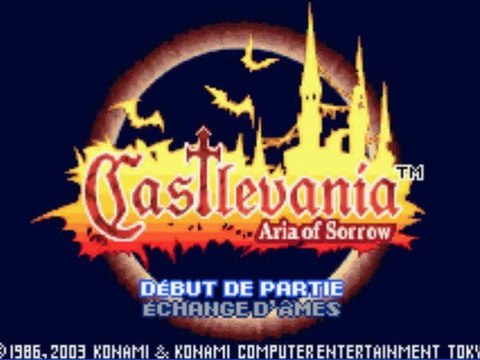 Castlevania Aria of Sorrow [GBA] videotest/decouverte